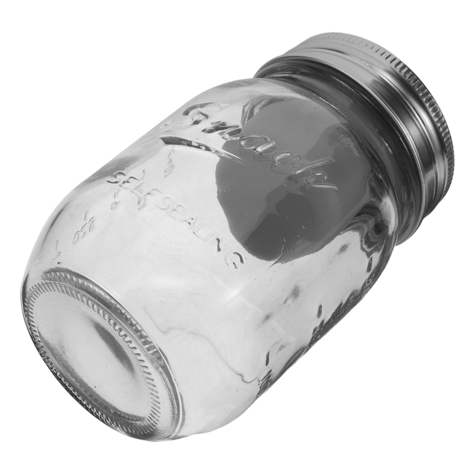 Meal Prep Jar Salad - 16oz glazen salade voorbereidingspotten met deksel,