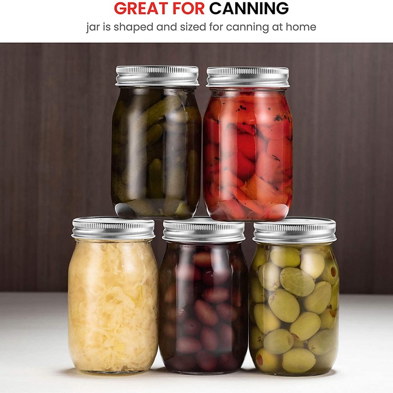 4 Stuks 450Ml Glas Gewone Mond - Meal Prep Jar Salad recensie en prijs