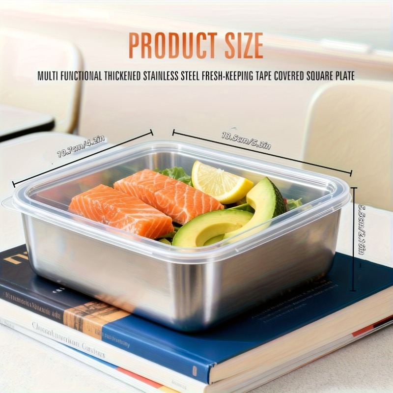 5-delige set roestvrijstalen v - Meal Prep Containers Xl recensie en prijs