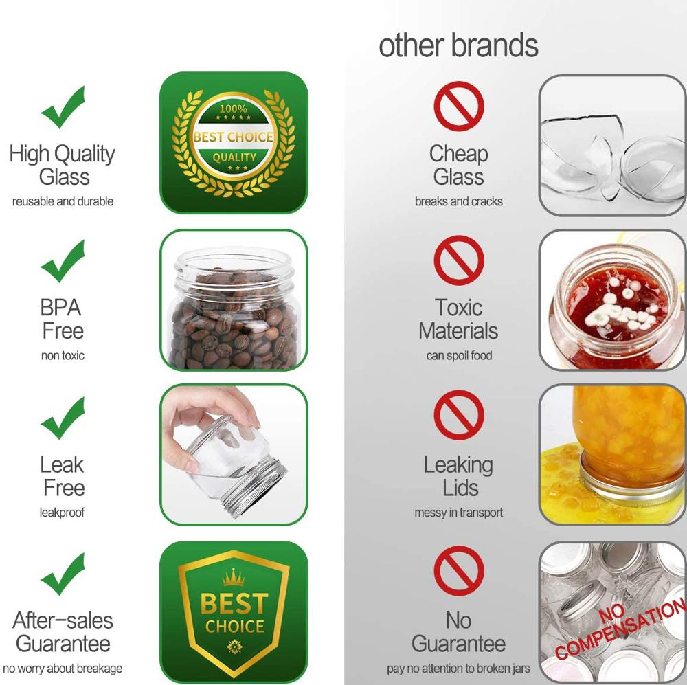 Regelmatige Mond Mason Potten  - Meal Prep Jar Salad recensie en prijs