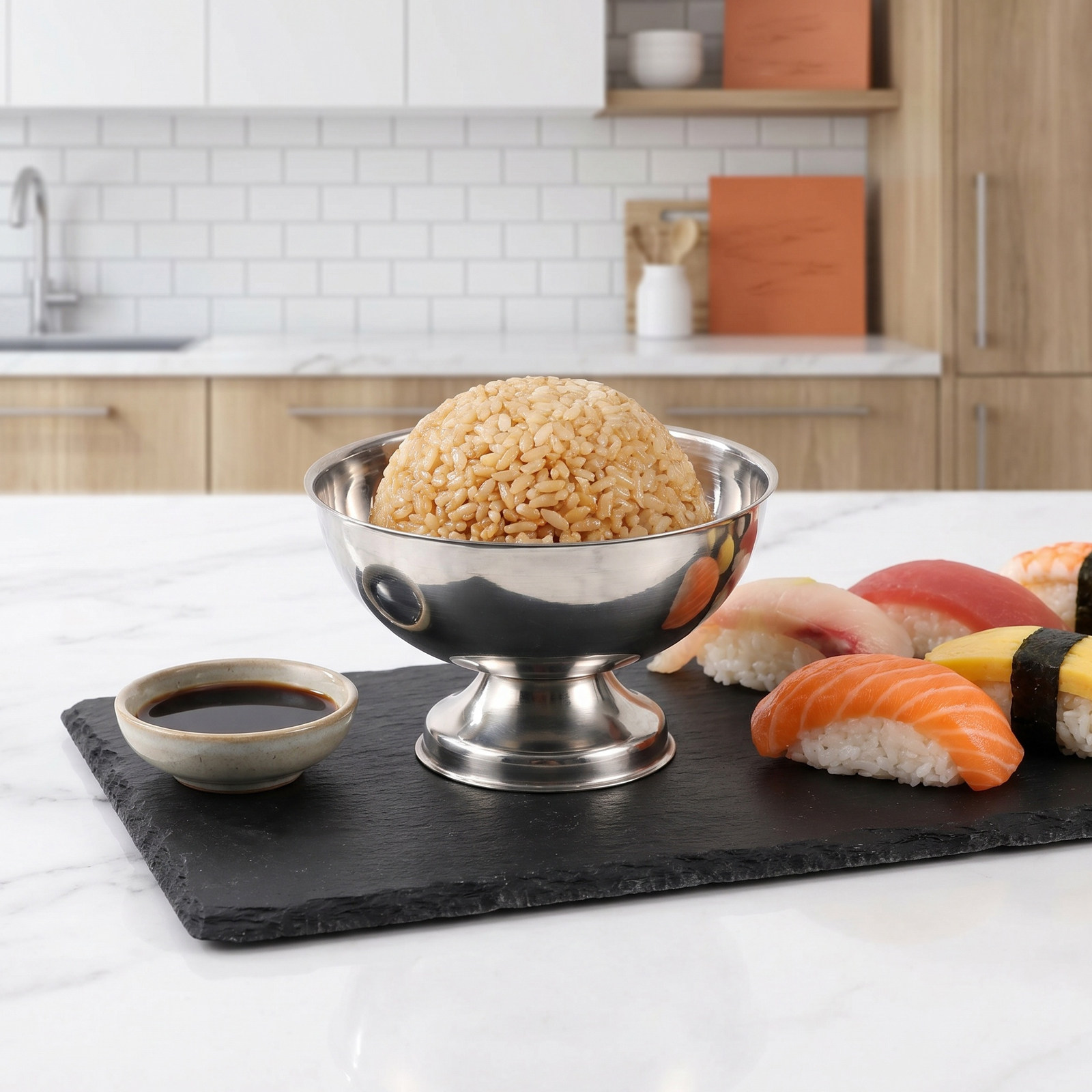3-delige roestvrijstalen rijst - Meal Prep Onigiri recensie en prijs