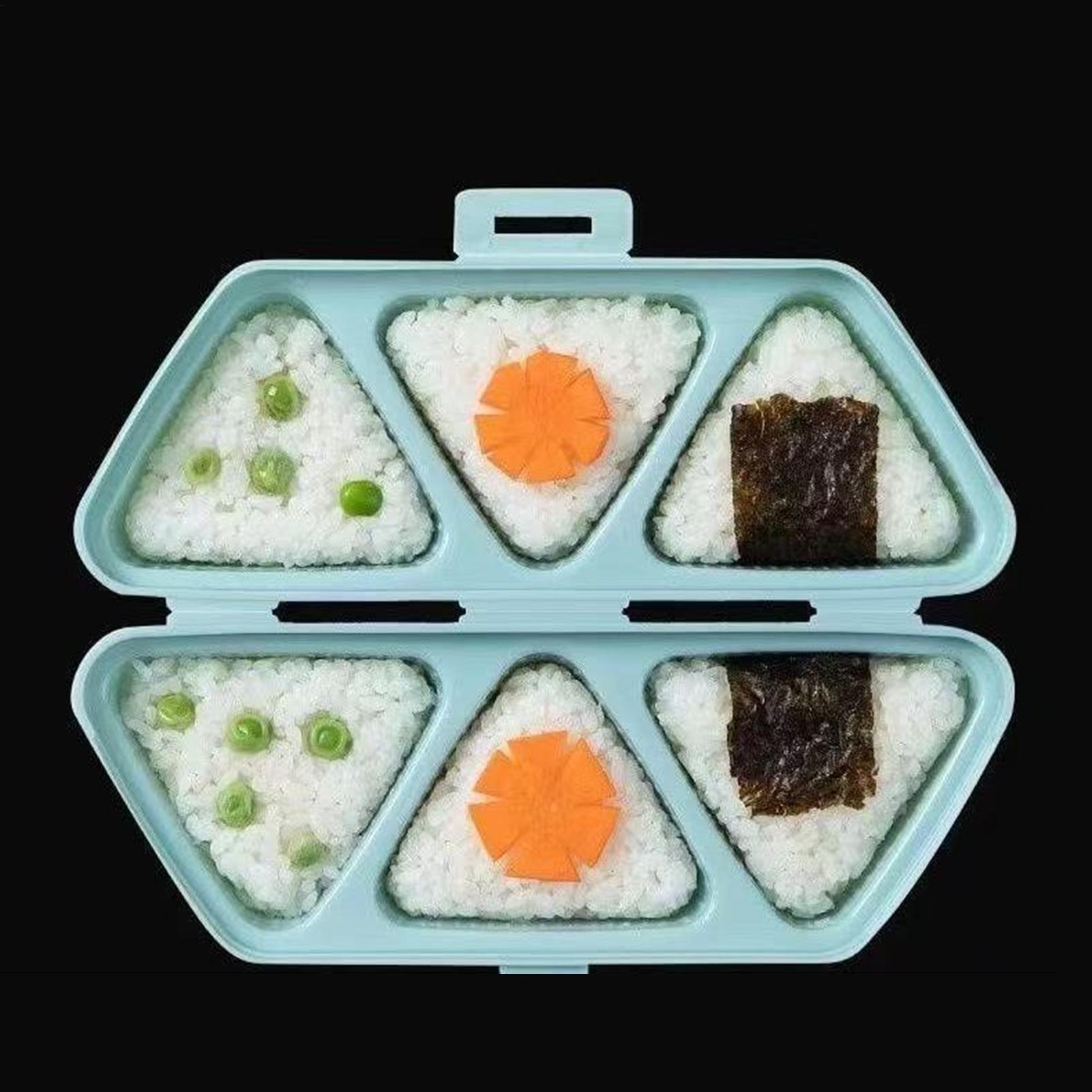 Sushi Mold Maker 6-holte Drieh - Meal Prep Onigiri recensie en prijs
