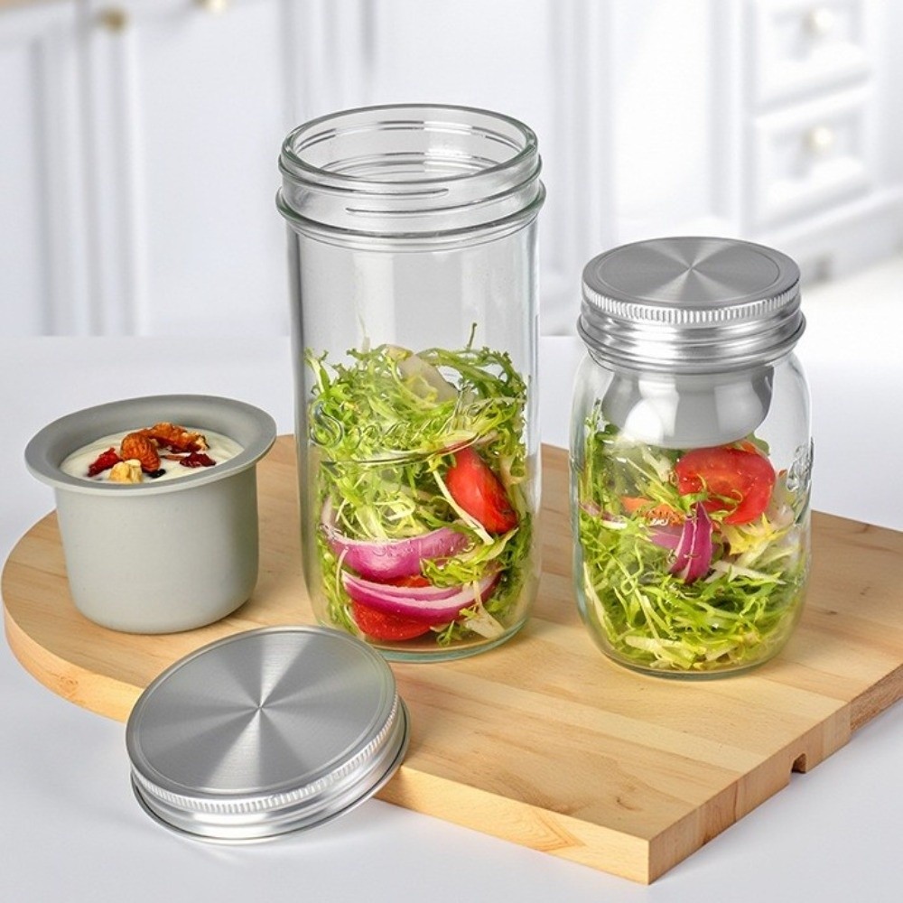 16/24 Oz Salade Glazen Potten  - Meal Prep Jar Salad recensie en prijs
