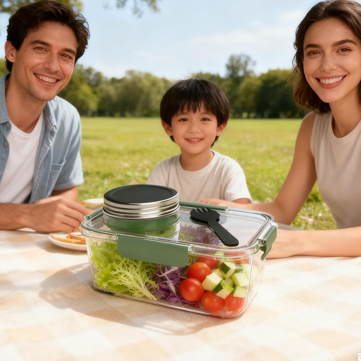 Solar Pod Jar Voedselopslagcon - Meal Prep Jar Salad recensie en prijs