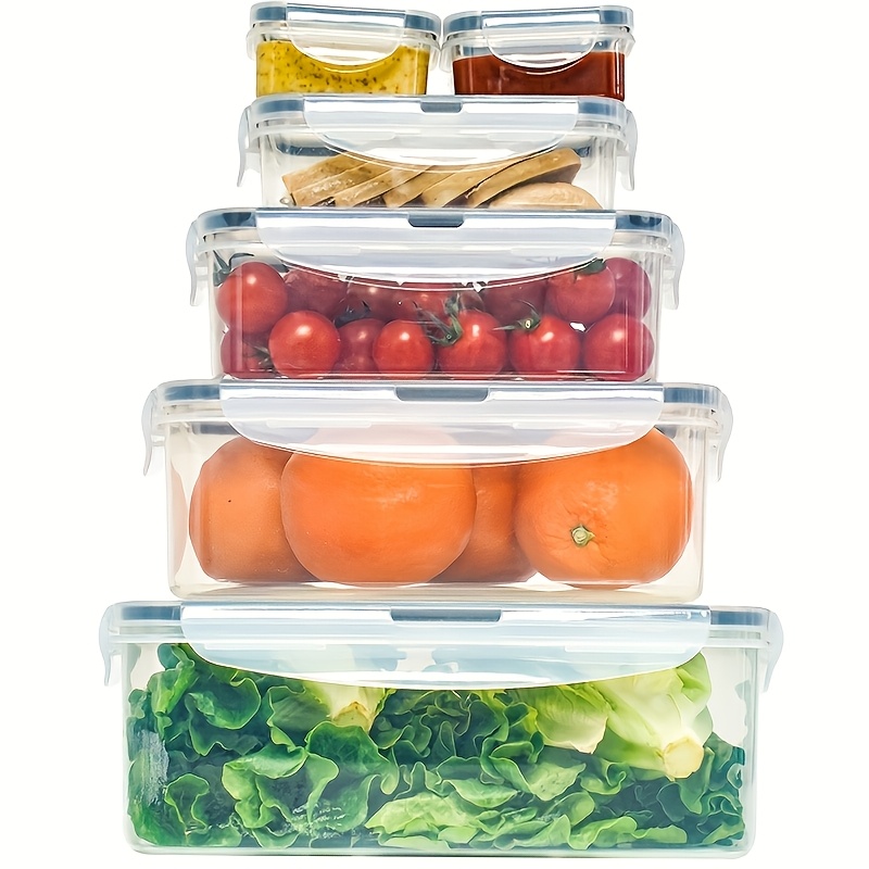 4-delige set voedselbewaarcont - Meal Prep Containers Xl recensie en prijs