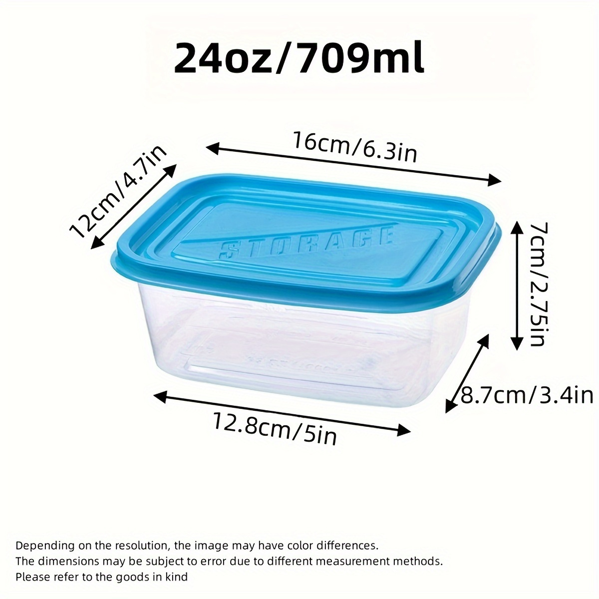 Een set van 6 transparante, st - Meal Prep Containers Xl recensie en prijs