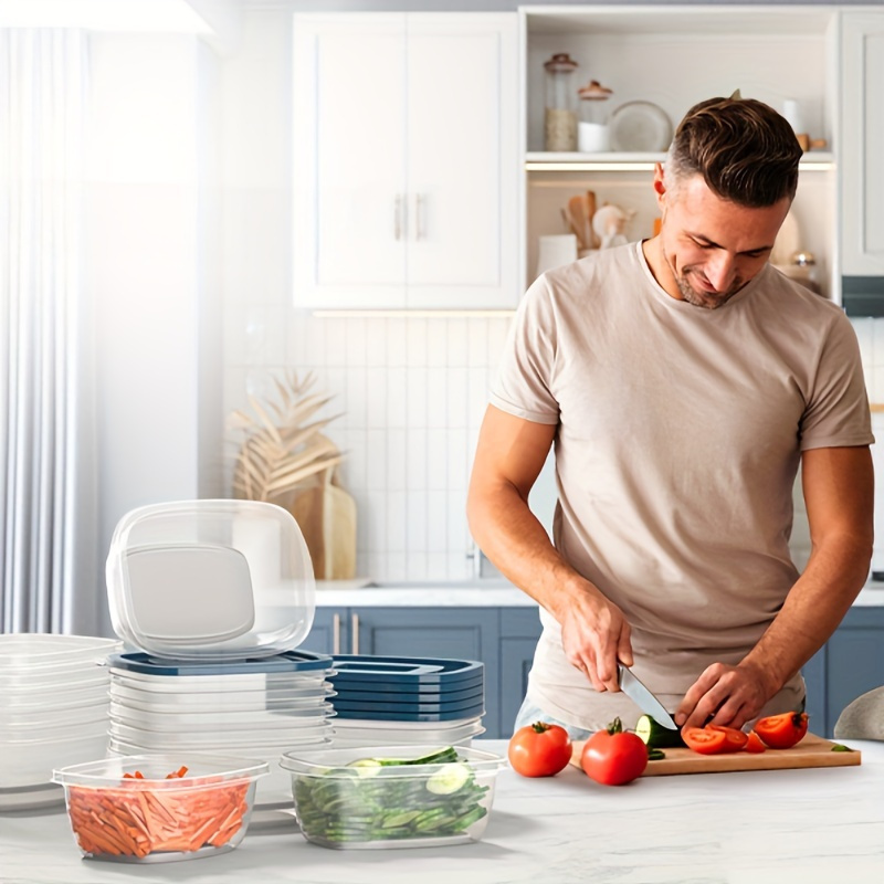 Een set van 6 transparante, st - Meal Prep Containers Xl recensie en prijs