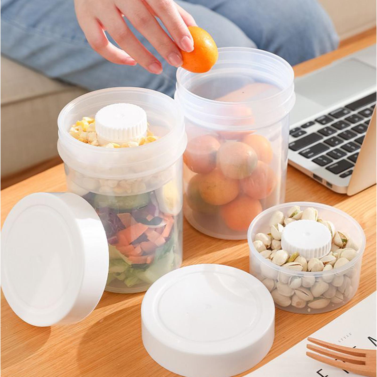 Saladepotten Met Deksels Maalt - Meal Prep Jar Salad recensie en prijs