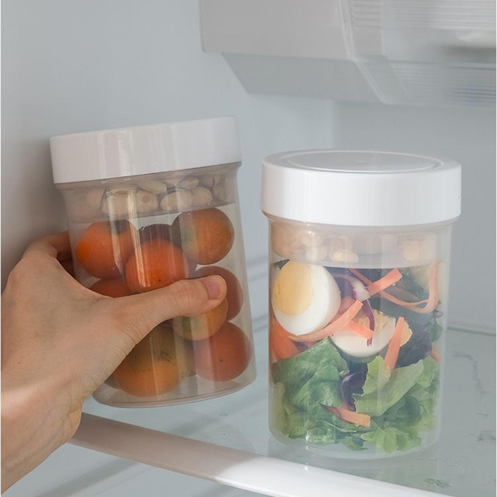 Saladepotten Met Deksels Maalt - Meal Prep Jar Salad recensie en prijs